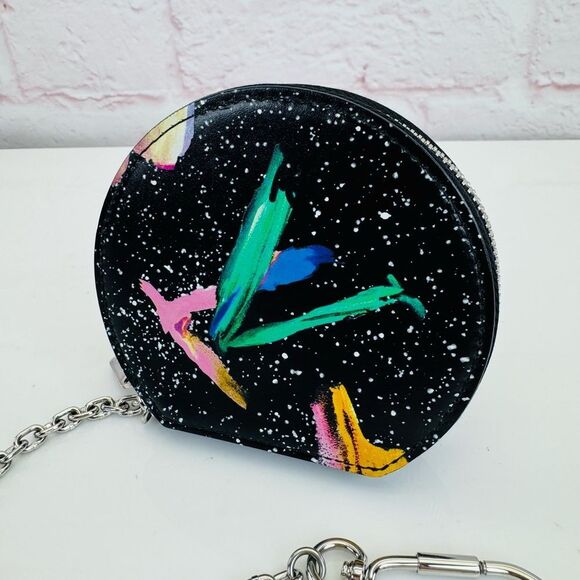 Louis Vuitton Black Monogram Canvas Splash Zippy Coin Purse - Picture 3 of 14